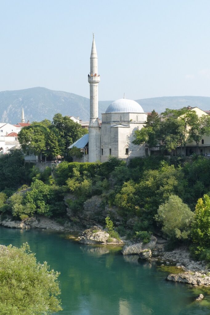 mostar, bosnia and herzegovina, mosque