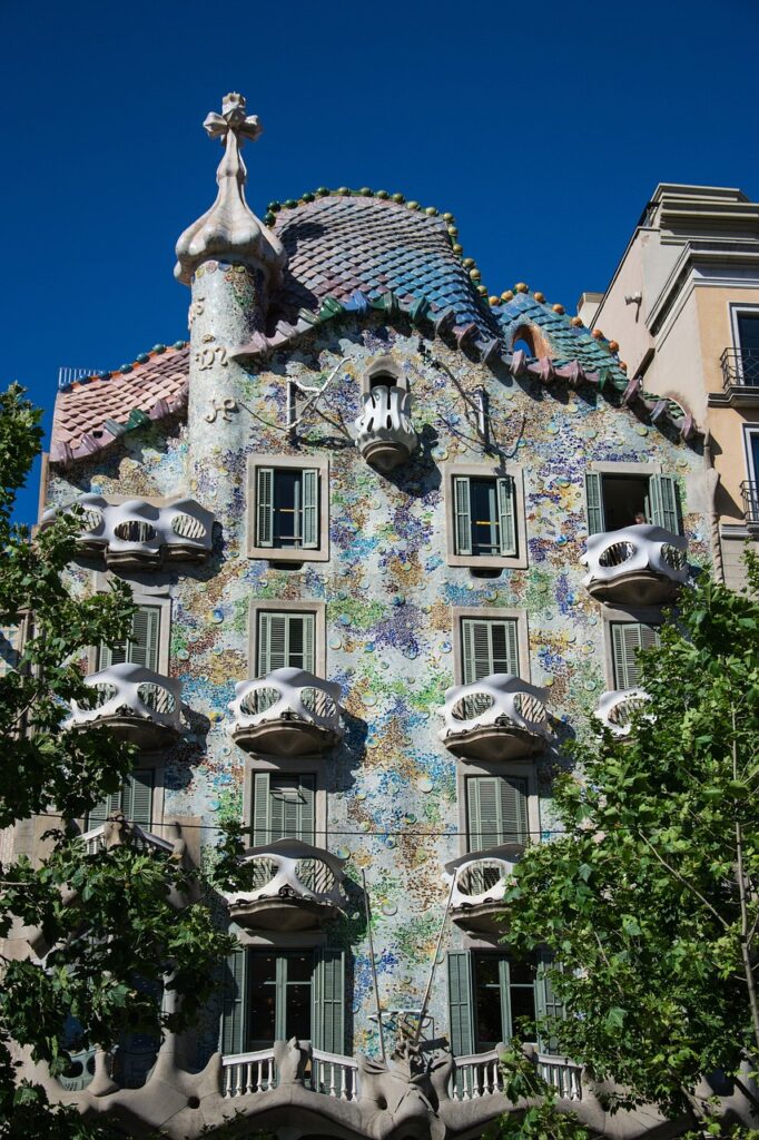 gaudi, spain, barcelona