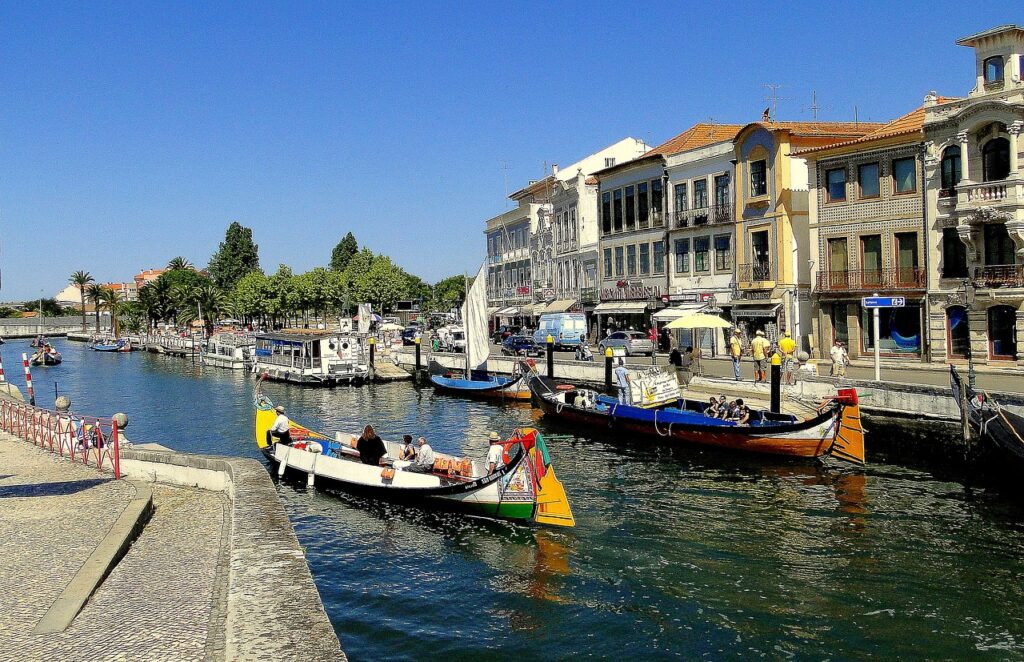 aveiro, river, shipping